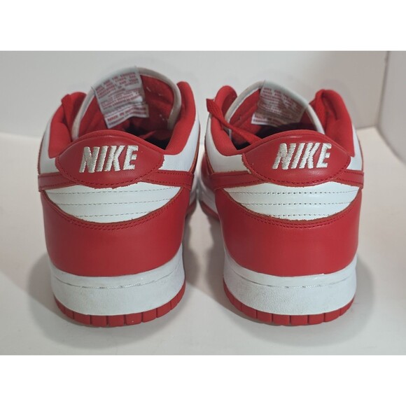 Men\'s Nike Dunk Low Retro White/University Red-White (HF5441 104) Size 11